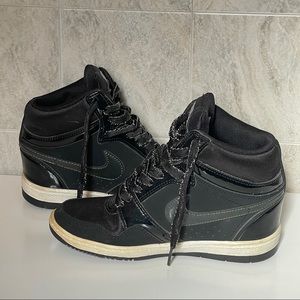 Nike Force Sky High Top Hidden Wedge Sneakers